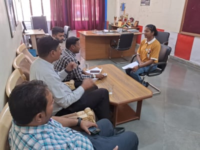 06-14 Enthusiastic participation in the Campus placement drive